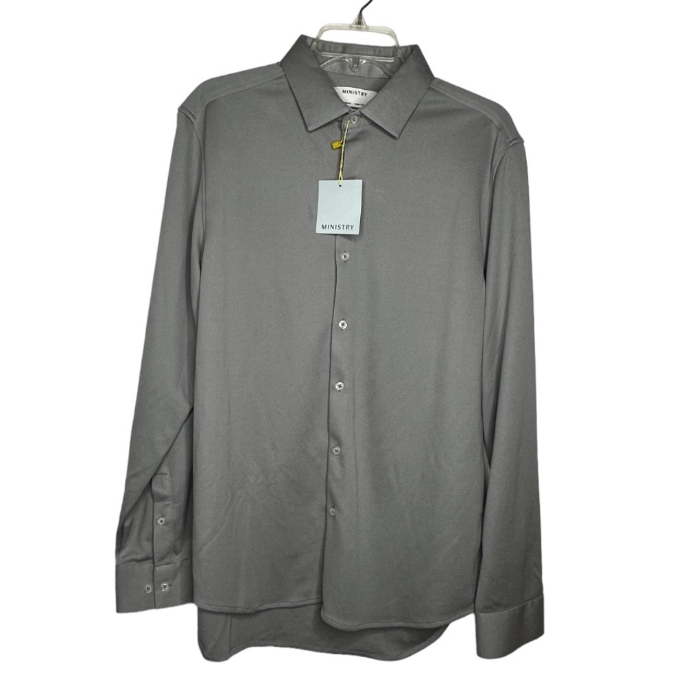 Ministry Gray‎ Blouse NWT